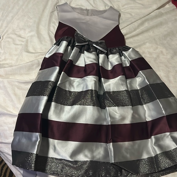 Princess Wear Silver and Purple Formal Dress - 5 - Picture 1 of 5